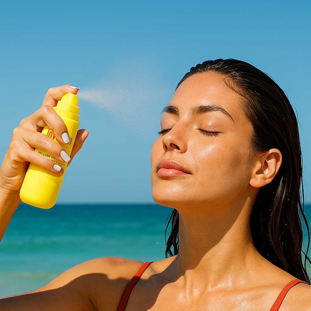 Mgiełka z filtrem SPF 50+